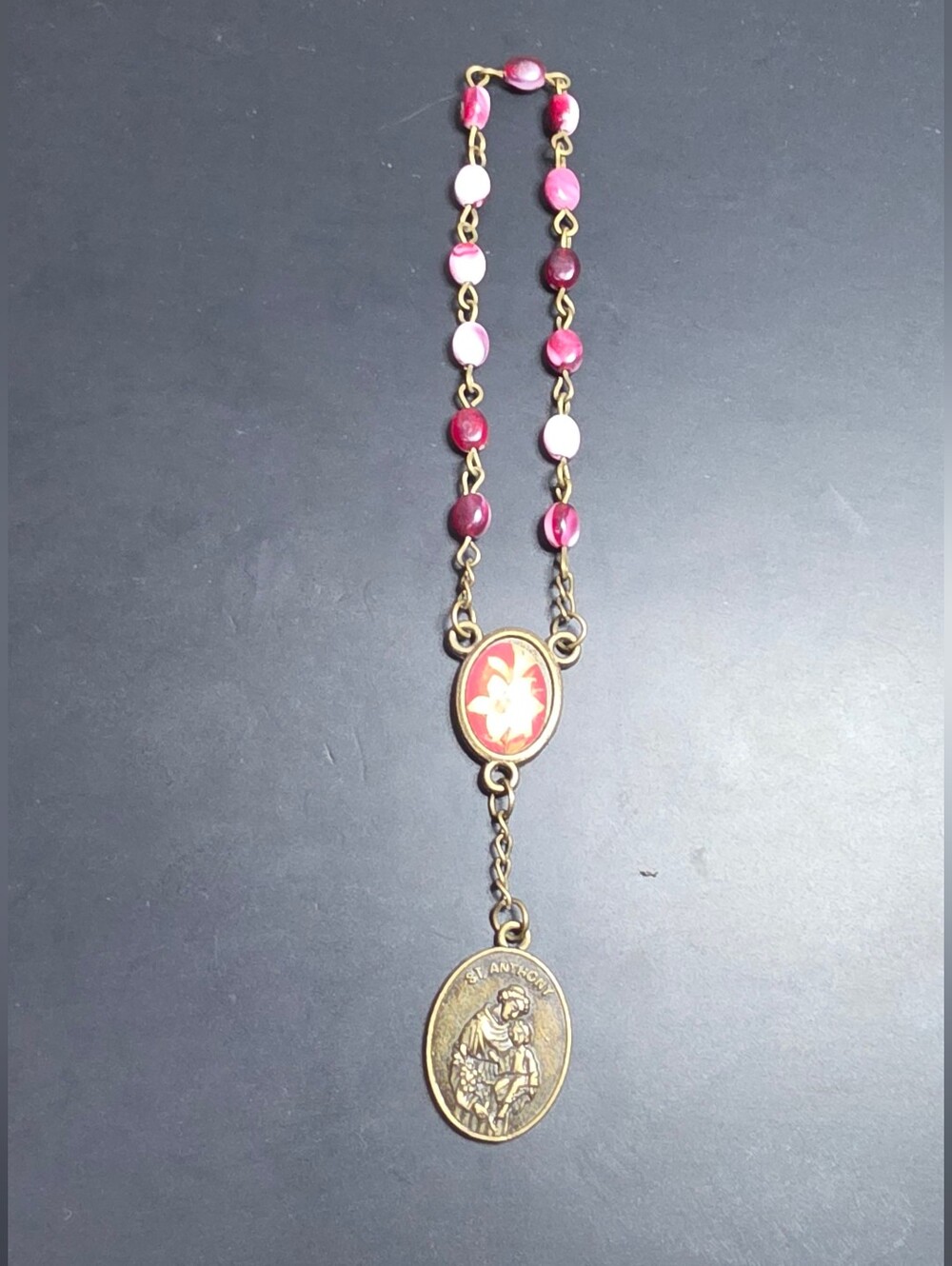 Vintage Devotional Pocket Chaplet Or Mini Rozery - Picture 2 of 12